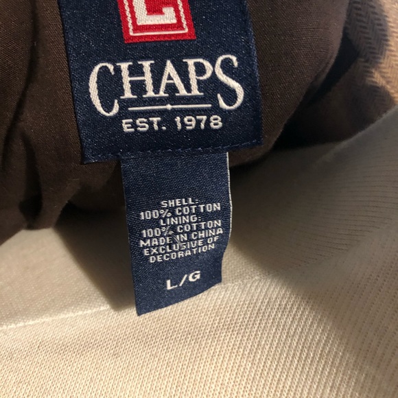 Chaps jacket size large. - Picture 5 of 7
